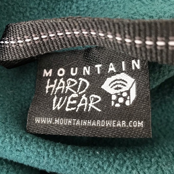 Mountain Hardwear Green Microchill Zip Fleece - Picture 3 of 8